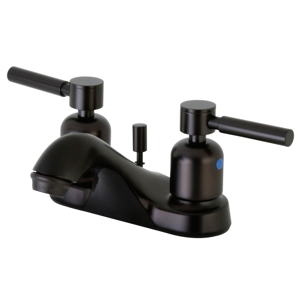 Kingston Brass FB5625DL 4 in. Centerset Bathroom Faucet, Oil Rubbed Bronze - BNGBath