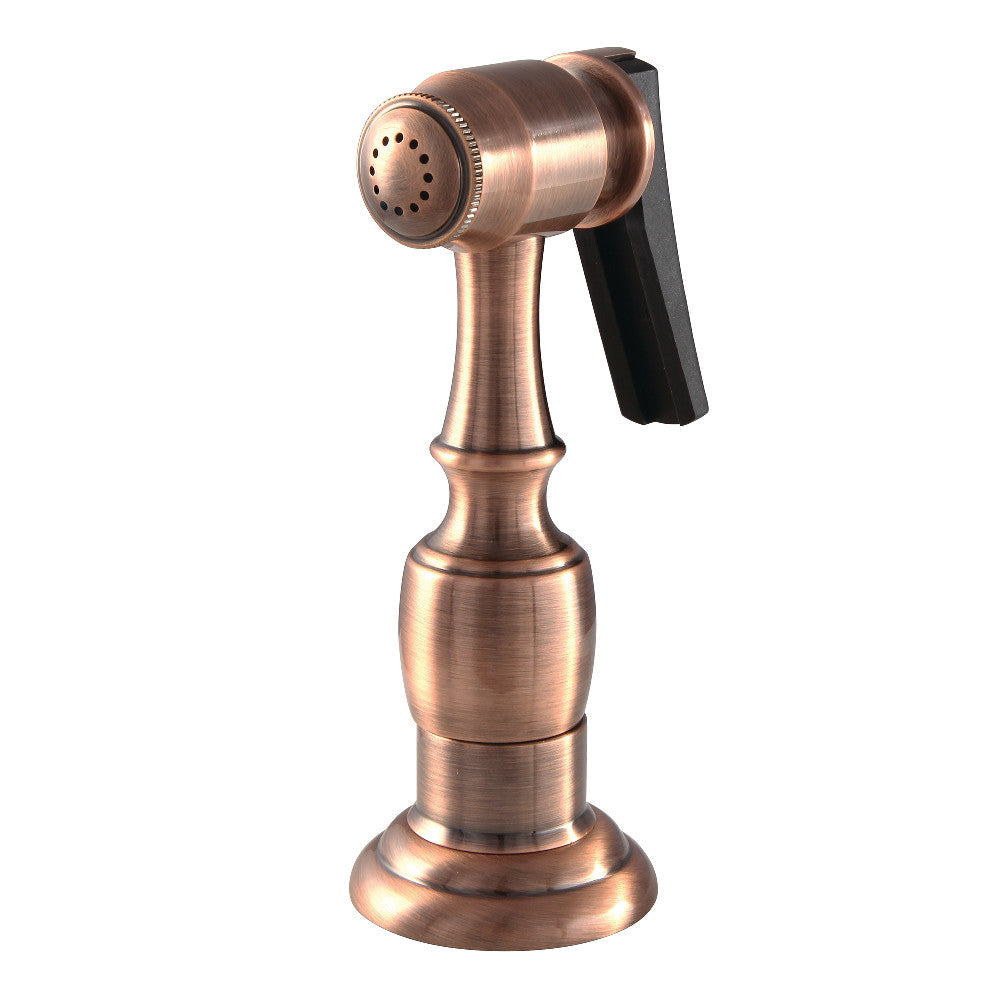 Kingston Brass KBSPR6AC Kitchen Faucet Side Sprayer, Antique Copper - BNGBath