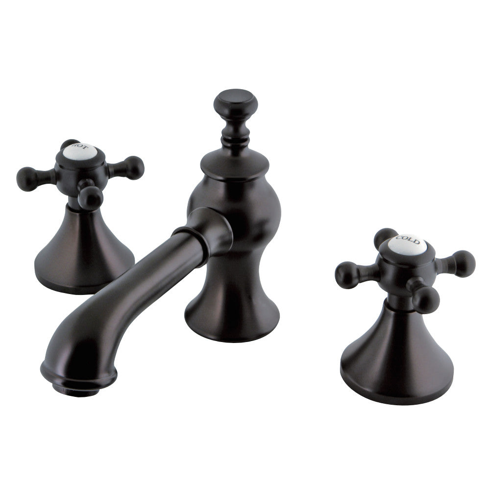 Kingston Brass KC7065BX 8 in. Widespread Bathroom Faucet, Oil Rubbed Bronze - BNGBath