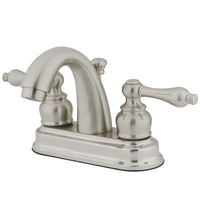 Thumbnail for Kingston Brass GKB5618AL 4 in. Centerset Bathroom Faucet, Brushed Nickel - BNGBath