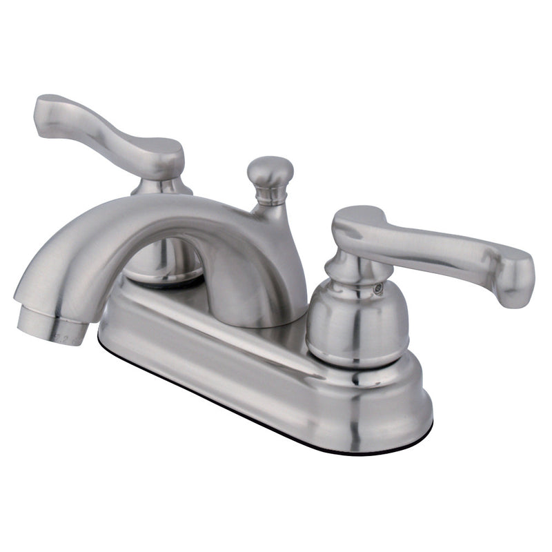 Kingston Brass KB5608FL 4 in. Centerset Bathroom Faucet, Brushed Nickel - BNGBath