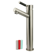 Thumbnail for Fauceture FS8418DKL Single-Handle Vessel Sink Faucet, Brushed Nickel - BNGBath