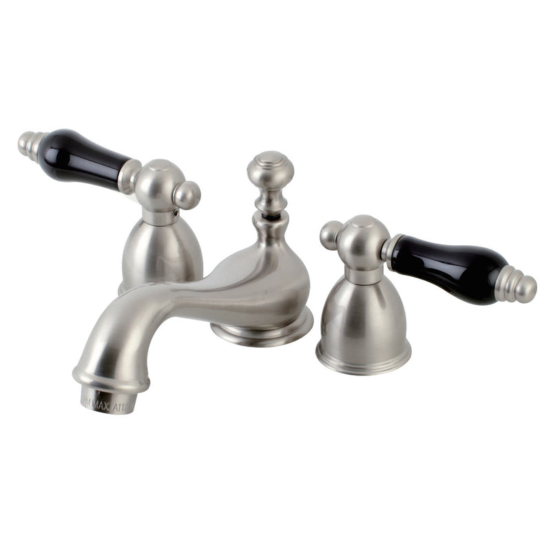 Kingston Brass KS3958PKL Duchess Mini-Widespread Bathroom Faucet, Brushed Nickel - BNGBath