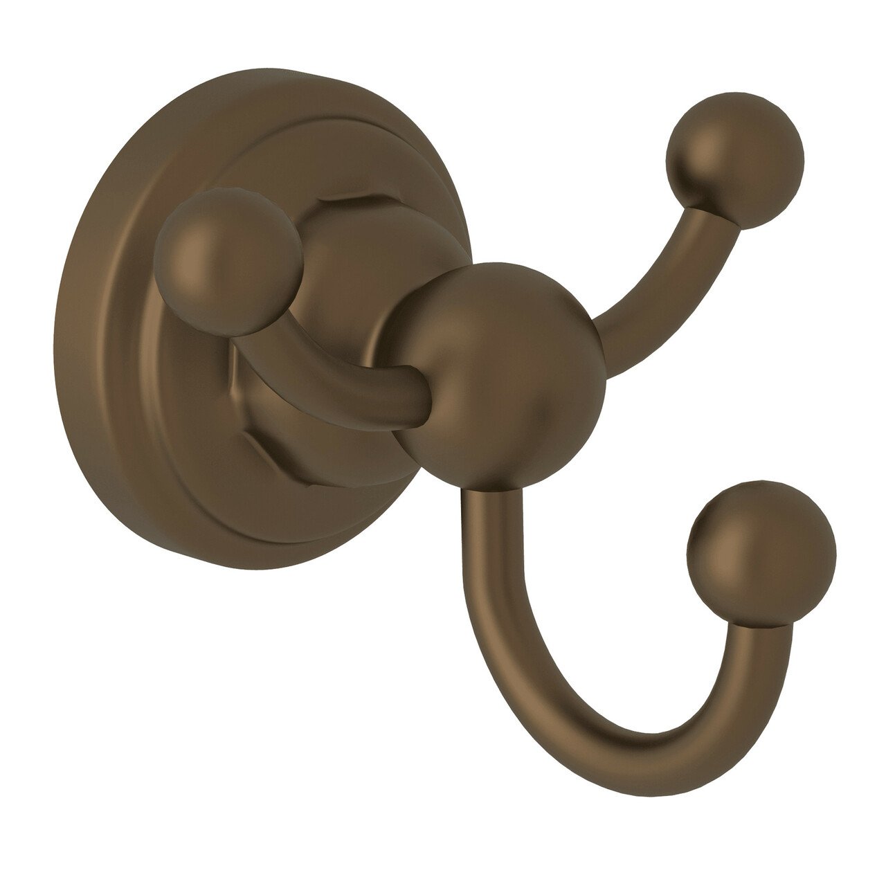 Perrin & Rowe Edwardian Wall Mount Triple Robe Hook - BNGBath