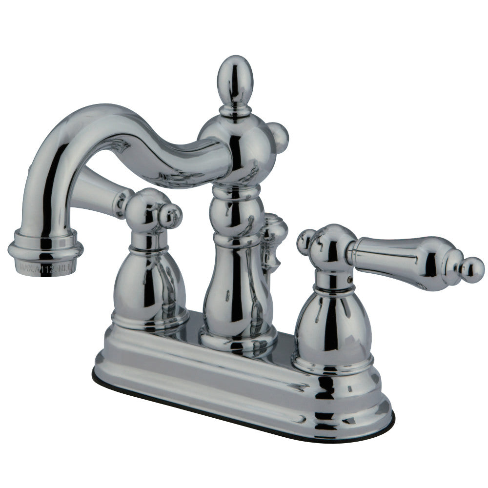Kingston Brass KB1601ALB 4 in. Centerset Bathroom Faucet, Polished Chrome - BNGBath