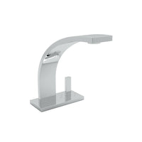 Thumbnail for ROHL Wave High Neck Single Lever Deck Mount Bathroom Faucet - BNGBath