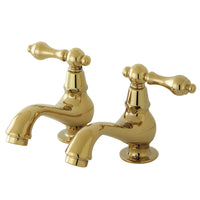 Thumbnail for Kingston Brass KS1102AL Heritage Basin Tap Faucet, Polished Brass - BNGBath