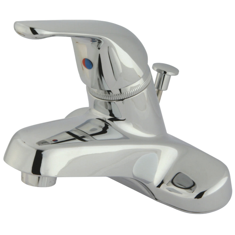 Kingston Brass KB541 Single-Handle 4 in. Centerset Bathroom Faucet, Polished Chrome - BNGBath