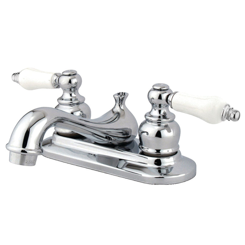 Kingston Brass GKB601B 4 in. Centerset Bathroom Faucet, Polished Chrome - BNGBath