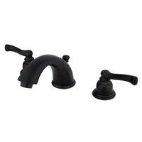 Thumbnail for Kingston Brass KB8965FL 8 in. Widespread Bathroom Faucet, Oil Rubbed Bronze - BNGBath