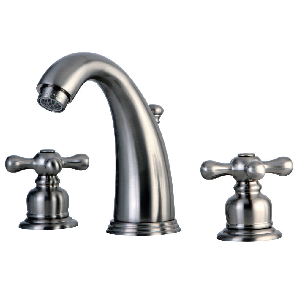 Kingston Brass KB988AX Victorian 2-Handle 8 in. Widespread Bathroom Faucet, Brushed Nickel - BNGBath