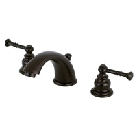 Thumbnail for Kingston Brass KB965NL Widespread Bathroom Faucet, Oil Rubbed Bronze - BNGBath