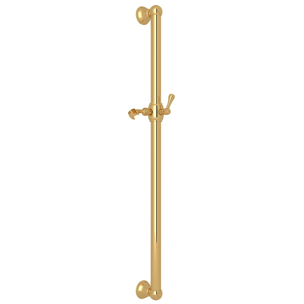 ROHL 36 Inch Decorative Grab Bar with Lever Handle Slider - BNGBath