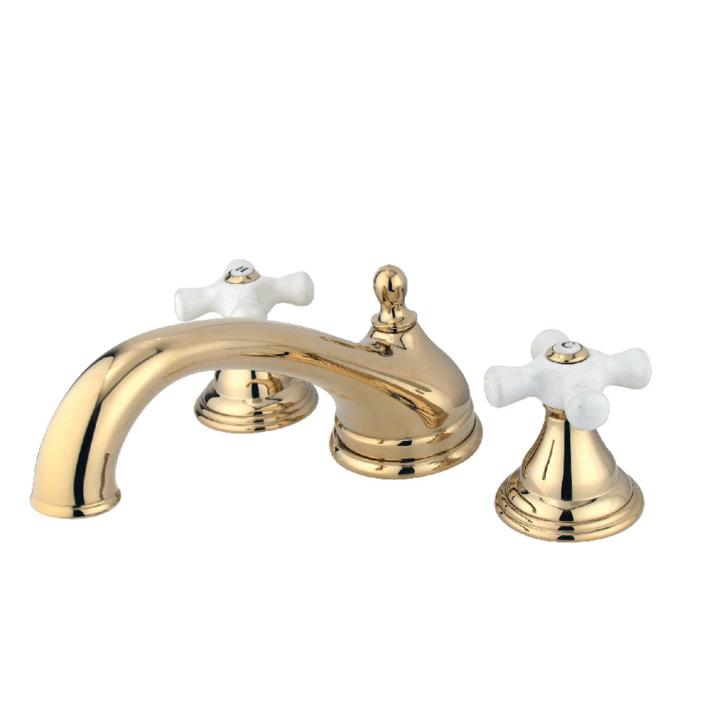 Kingston Brass KS5532PX Vintage Roman Tub Faucet, Polished Brass - BNGBath