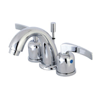 Thumbnail for Kingston Brass KB8911EFL Centurion Widespread Bathroom Faucet, Polished Chrome - BNGBath