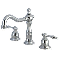 Thumbnail for Kingston Brass KS1971NL 8 in. Widespread Bathroom Faucet, Polished Chrome - BNGBath