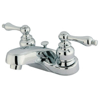 Thumbnail for Kingston Brass GKB251AL 4 in. Centerset Bathroom Faucet, Polished Chrome - BNGBath