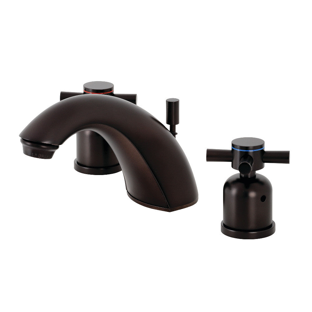 Kingston Brass FB8955DX Mini-Widespread Bathroom Faucet, Oil Rubbed Bronze - BNGBath