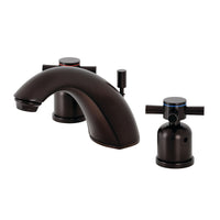 Thumbnail for Kingston Brass FB8955DX Mini-Widespread Bathroom Faucet, Oil Rubbed Bronze - BNGBath