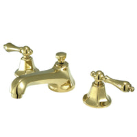 Thumbnail for Kingston Brass KS4462AL 8 in. Widespread Bathroom Faucet, Polished Brass - BNGBath