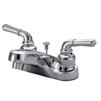 Thumbnail for Kingston Brass KB251 4 in. Centerset Bathroom Faucet, Polished Chrome - BNGBath