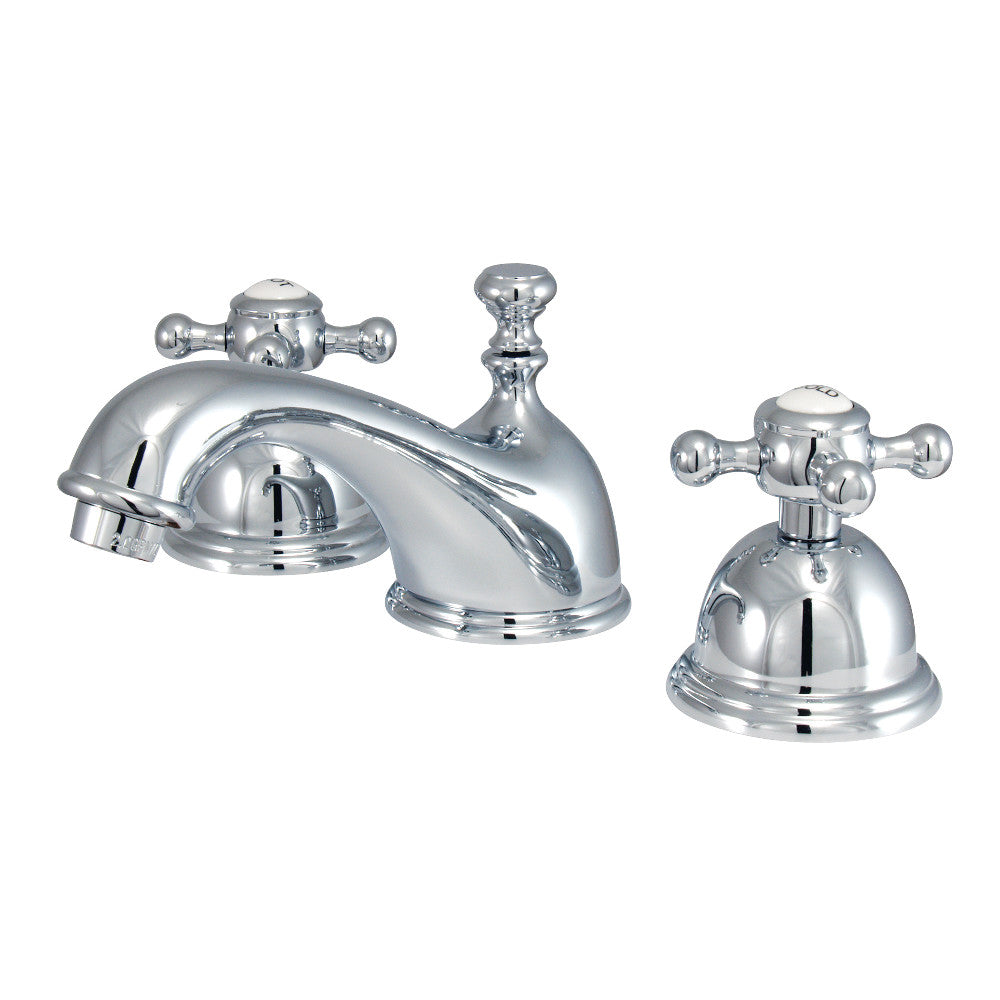 Kingston Brass KS3961BX 8 in. Widespread Bathroom Faucet, Polished Chrome - BNGBath