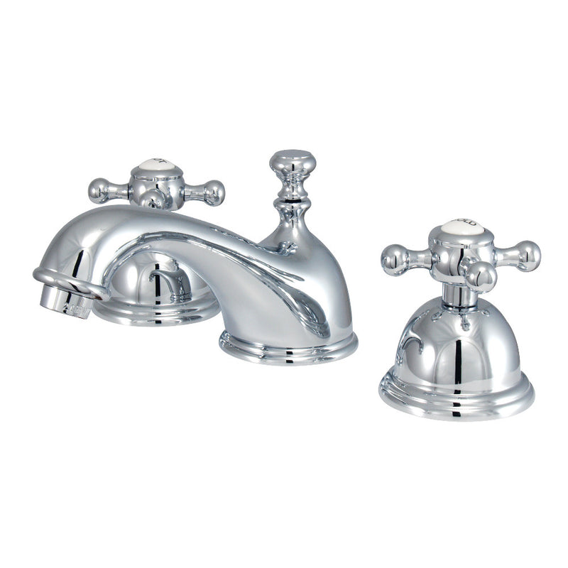 Kingston Brass KS3961BX 8 in. Widespread Bathroom Faucet, Polished Chrome - BNGBath