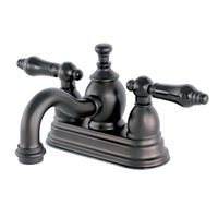 Thumbnail for Kingston Brass KS7105PKL 4 in. Centerset Bathroom Faucet, Oil Rubbed Bronze - BNGBath
