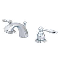 Thumbnail for Kingston Brass KB951KL Mini-Widespread Bathroom Faucet, Polished Chrome - BNGBath