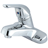 Thumbnail for Kingston Brass KB541G Single-Handle 4 in. Centerset Bathroom Faucet, Polished Chrome - BNGBath