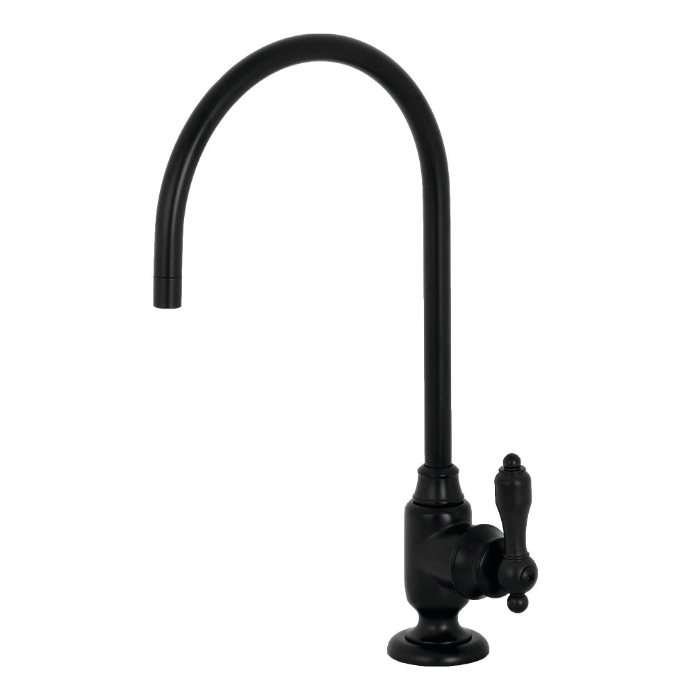 Kingston Brass KS5190TAL Tudor Single-Handle Water Filtration Faucet, Matte Black - BNGBath