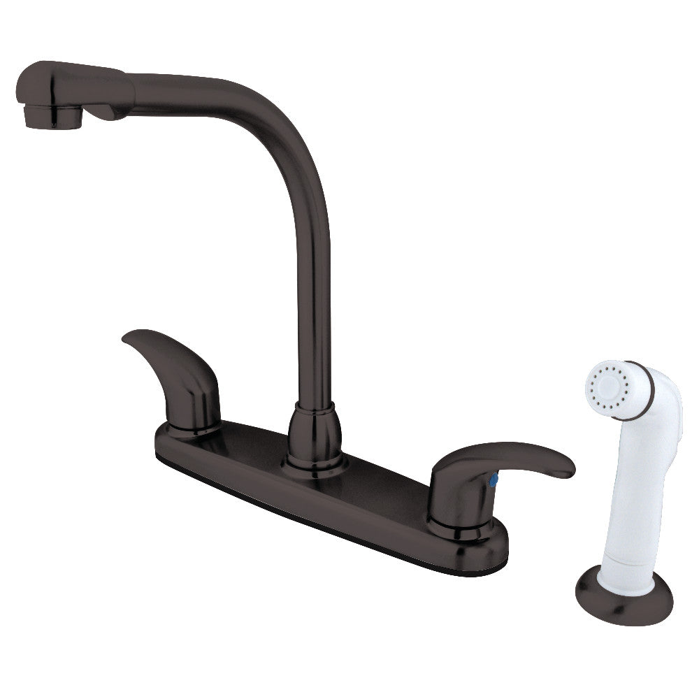 Kingston Brass KB715LL Legacy 8-Inch Centerset Kitchen Faucet, Oil Rubbed Bronze - BNGBath