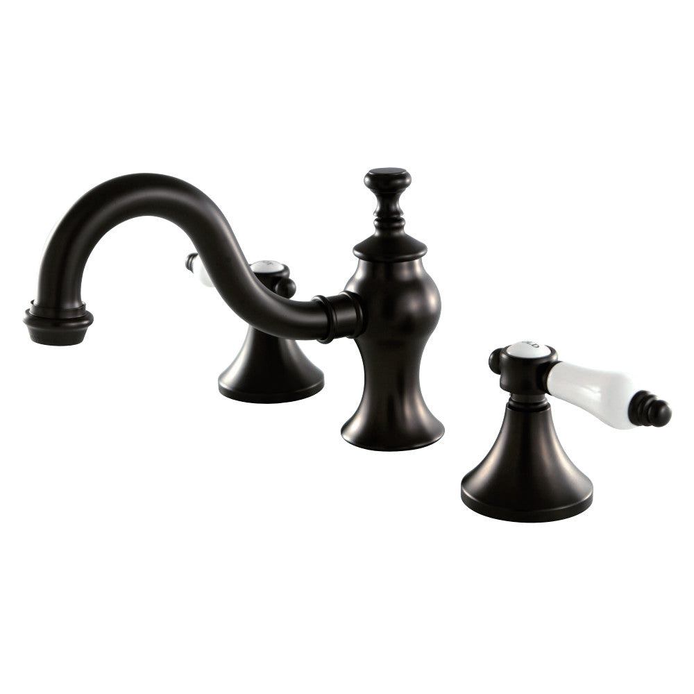 Kingston Brass KC7165BPL 8 in. Widespread Bathroom Faucet, Oil Rubbed Bronze - BNGBath