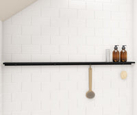 Thumbnail for Odile 57 in. Long Shelf in Matte Black - BNGBath