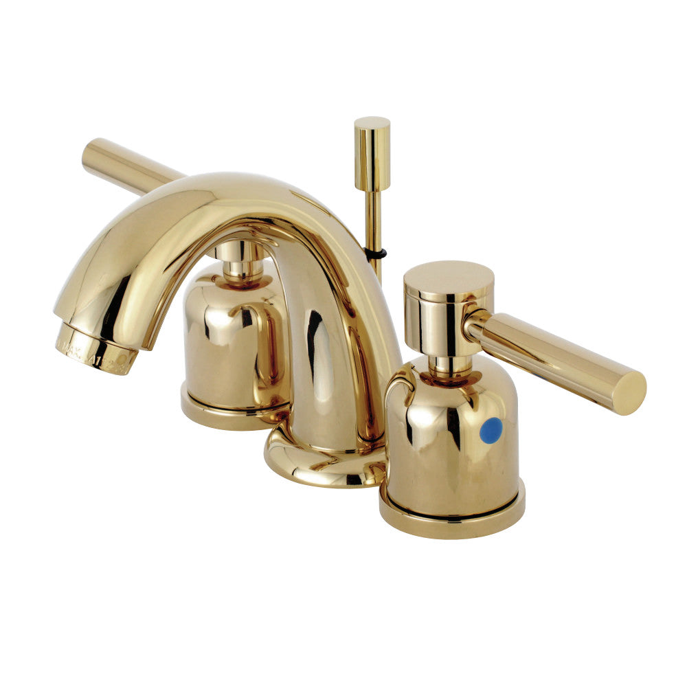 Kingston Brass KB8912DL Concord Widespread Bathroom Faucet, Polished Brass - BNGBath