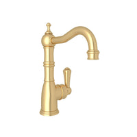 Thumbnail for Perrin & Rowe Edwardian Single Lever Single Hole Bar and Food Prep Faucet - BNGBath