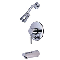 Thumbnail for Kingston Brass KB86910DLT Concord Trim Only With Diverter, Polished Chrome - BNGBath