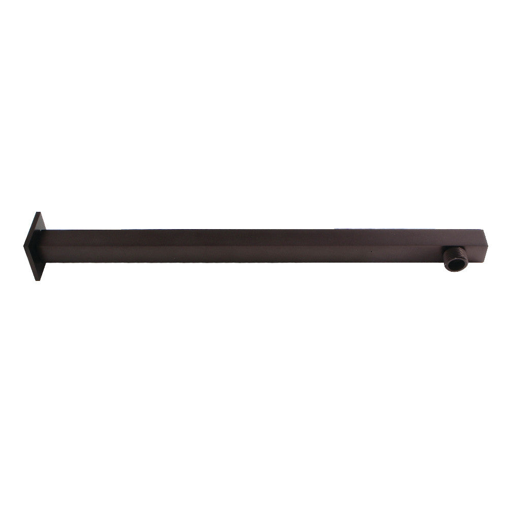 Kingston Brass K4165 Claremont 15-3/4" Square Rain Drop Shower Arm with Flange, Oil Rubbed Bronze - BNGBath