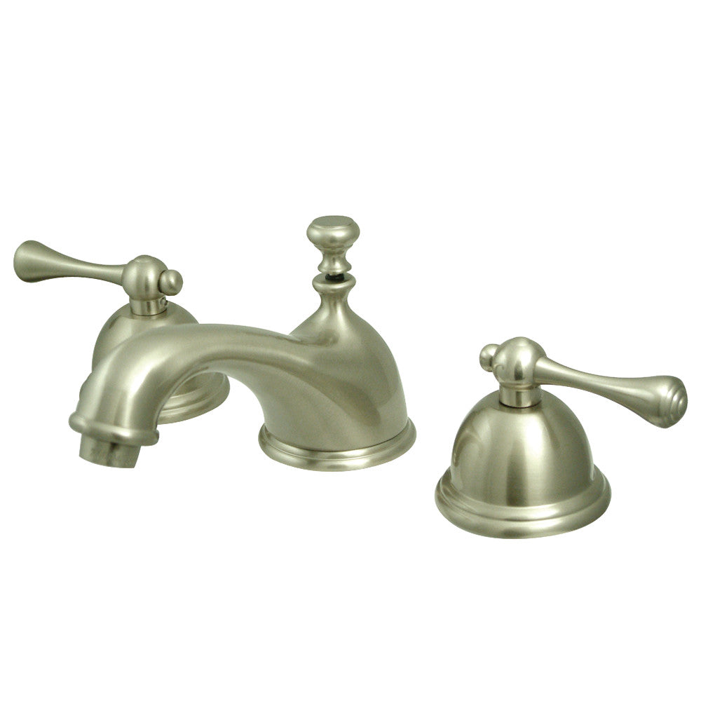 Kingston Brass KS3968BL 8 in. Widespread Bathroom Faucet, Brushed Nickel - BNGBath