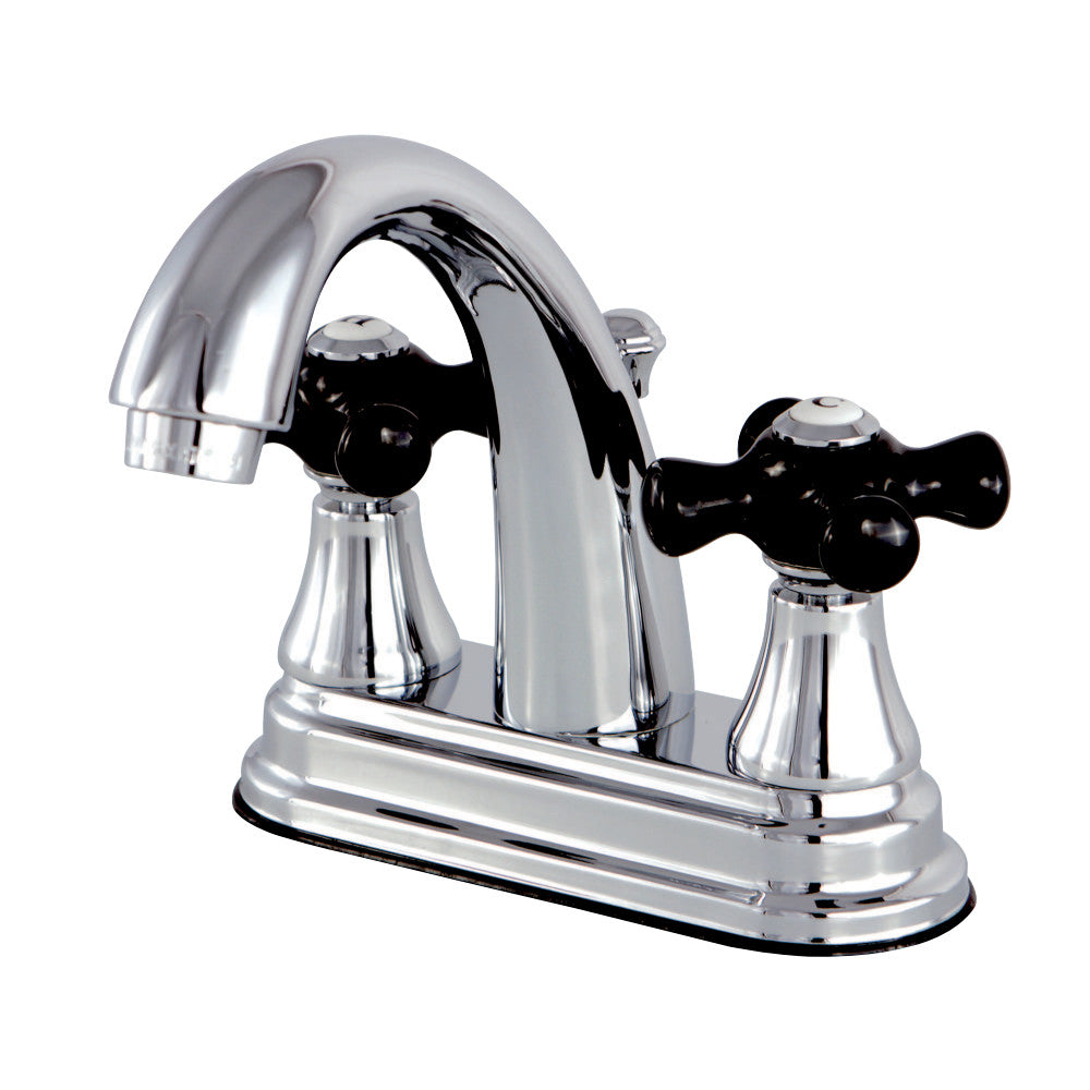 Kingston Brass KS7611PKX 4 in. Centerset Bathroom Faucet, Polished Chrome - BNGBath