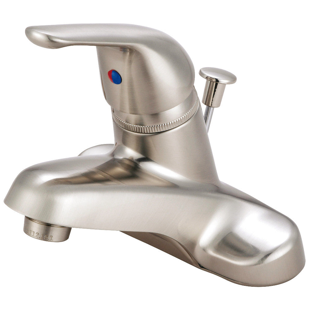 Kingston Brass FB548 4 in. Centerset Bathroom Faucet, Brushed Nickel - BNGBath