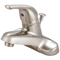 Thumbnail for Kingston Brass FB548 4 in. Centerset Bathroom Faucet, Brushed Nickel - BNGBath