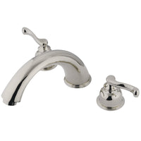 Thumbnail for Kingston Brass KS8368FL Royale Roman Tub Faucet, Brushed Nickel - BNGBath