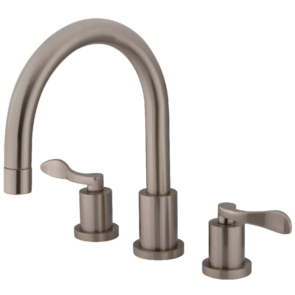 Kingston Brass KS8328DFL NuWave French Roman Tub Faucet, Brushed Nickel - BNGBath