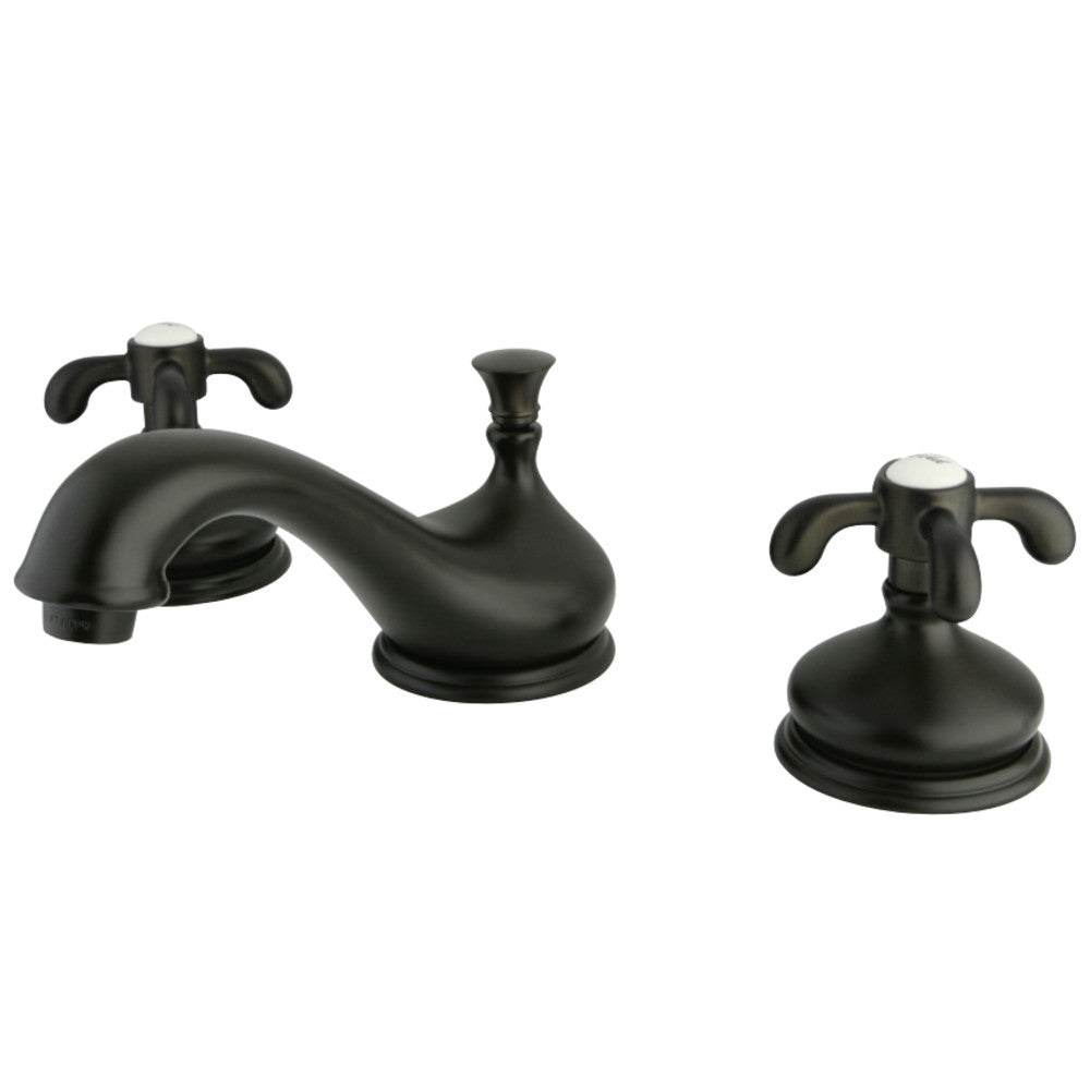 Kingston Brass KS1165TX 8 in. Widespread Bathroom Faucet, Oil Rubbed Bronze - BNGBath