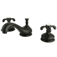 Thumbnail for Kingston Brass KS1165TX 8 in. Widespread Bathroom Faucet, Oil Rubbed Bronze - BNGBath