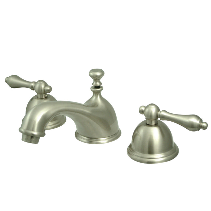 Kingston Brass KS3968AL 8 in. Widespread Bathroom Faucet, Brushed Nickel - BNGBath