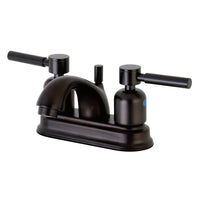 Thumbnail for Kingston Brass FB2605DL 4 in. Centerset Bathroom Faucet, Oil Rubbed Bronze - BNGBath