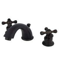 Thumbnail for Kingston Brass KB975X Widespread Bathroom Faucet, Oil Rubbed Bronze - BNGBath