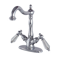 Thumbnail for Kingston Brass KS1491WLL Vessel Sink Faucet, Polished Chrome - BNGBath